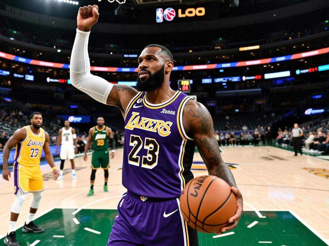 湖人新援发威,帮助球队战胜爵士队 第2张