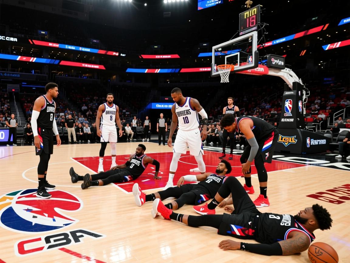 快船全队受伤,遭遇连败 第2张