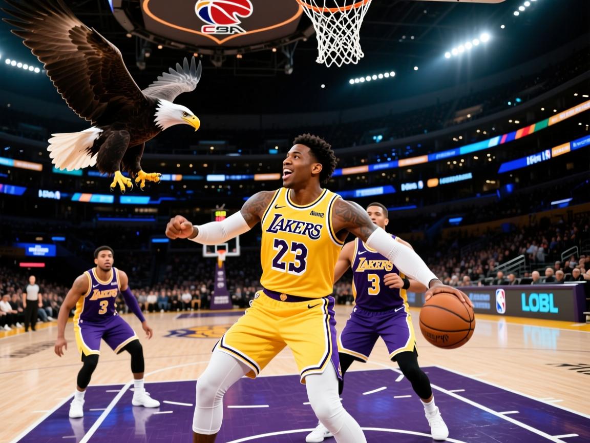 老鹰取胜湖人：特雷-杨分猛攻率队胜出