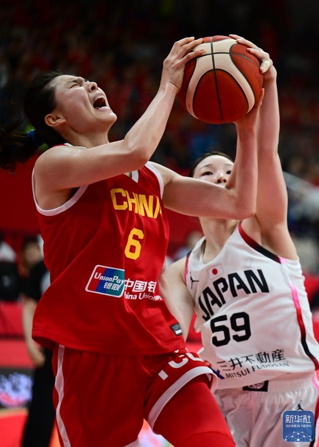 杨舒予18分中国女篮18分负日本系列热身1胜4负